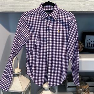 Womens Ralph Lauren long sleeve button down